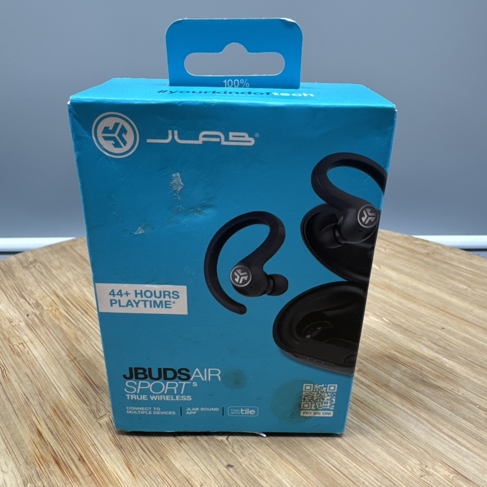 JLab JBudsAir Sport 3rd Generation True Wireless Earbuds- BRAND NEW, SEALED!